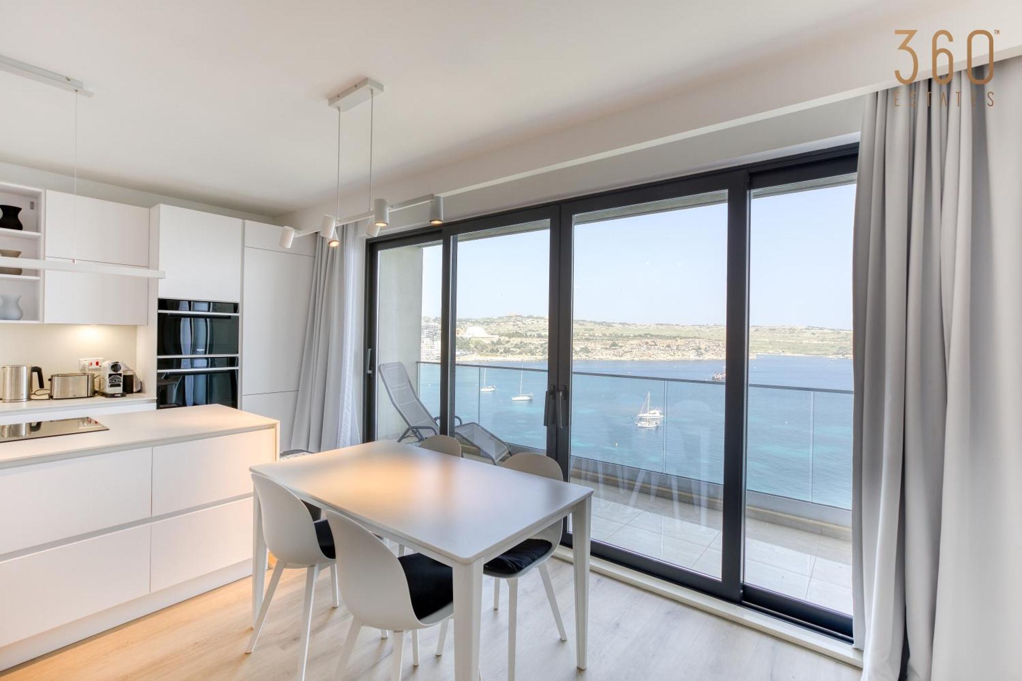 Designer 2Br Home With Stunning Views In St Pauls By 360 Estates St. Paul's Bay Dış mekan fotoğraf