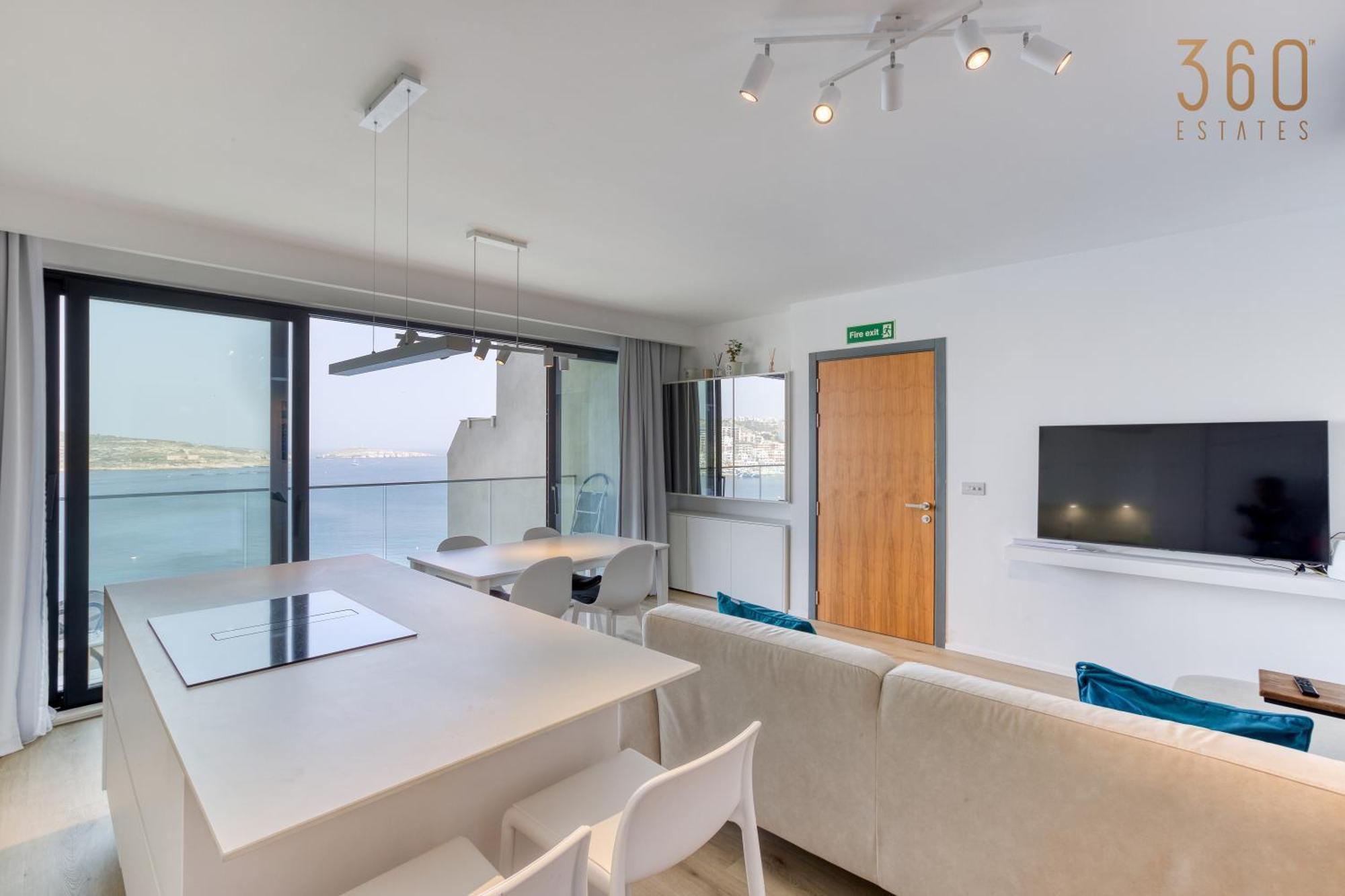 Designer 2Br Home With Stunning Views In St Pauls By 360 Estates St. Paul's Bay Dış mekan fotoğraf