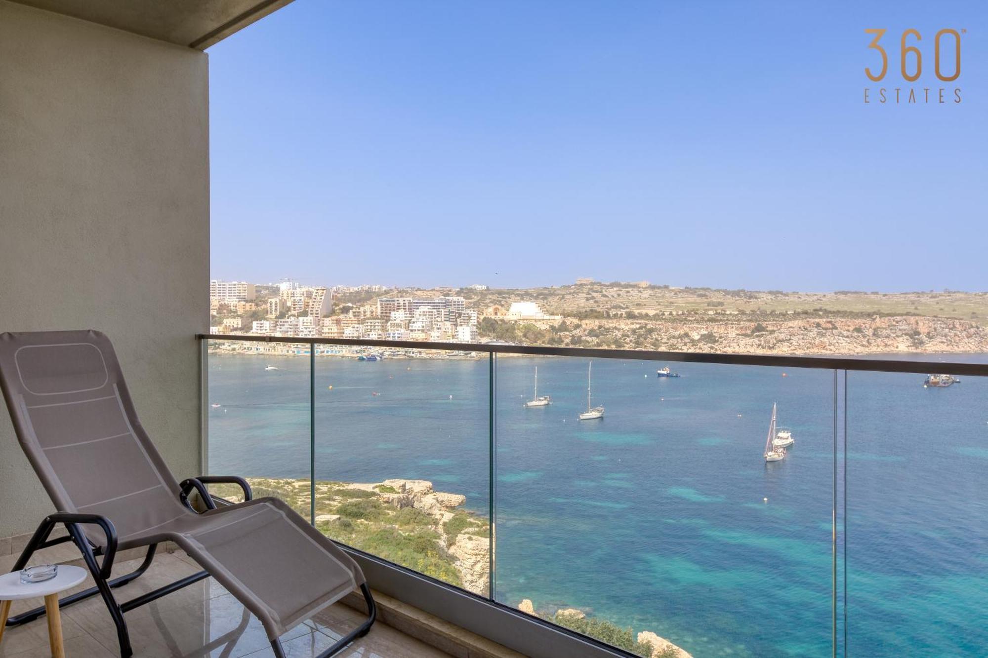 Designer 2Br Home With Stunning Views In St Pauls By 360 Estates St. Paul's Bay Dış mekan fotoğraf