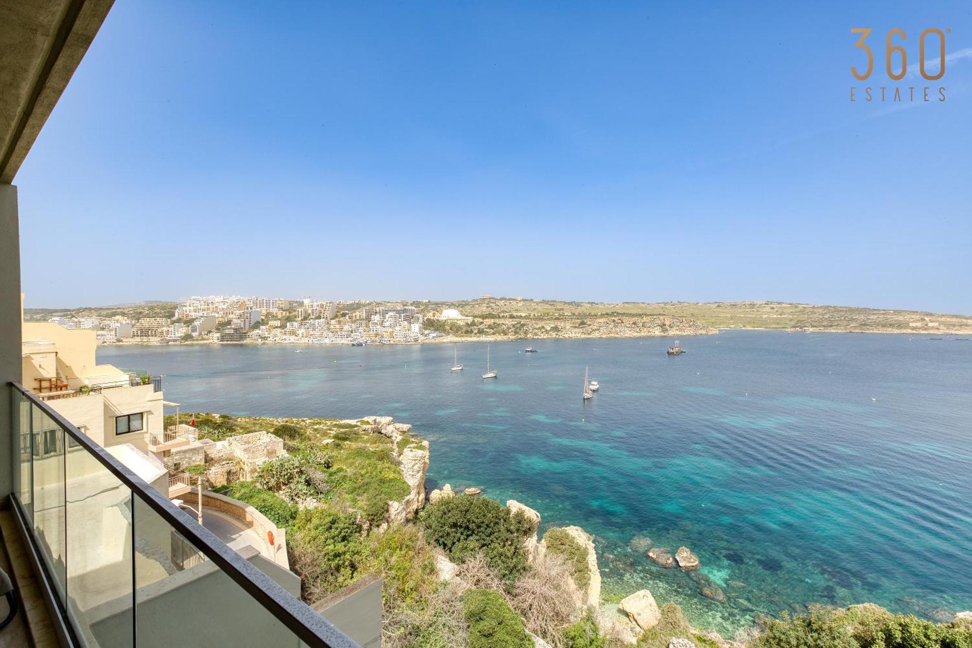 Designer 2Br Home With Stunning Views In St Pauls By 360 Estates St. Paul's Bay Dış mekan fotoğraf